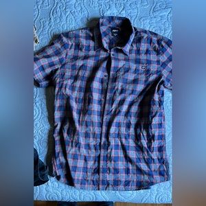 Fox button up